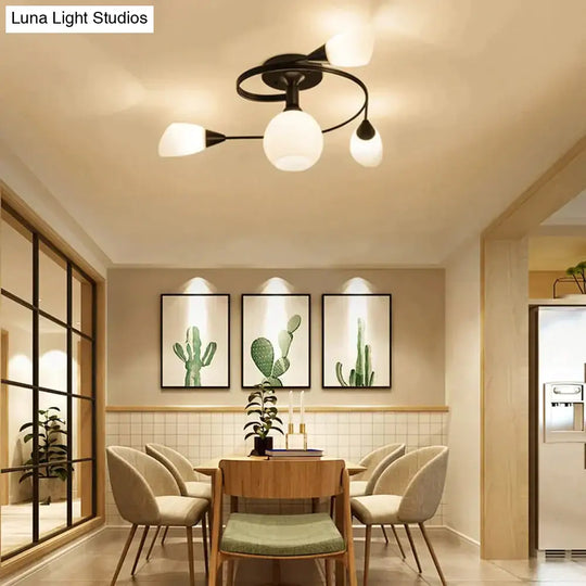 Modern Led Chandelier Ceiling Lamp Indoor Illuminate Lighting Avize Salon Lustres Childern Lights