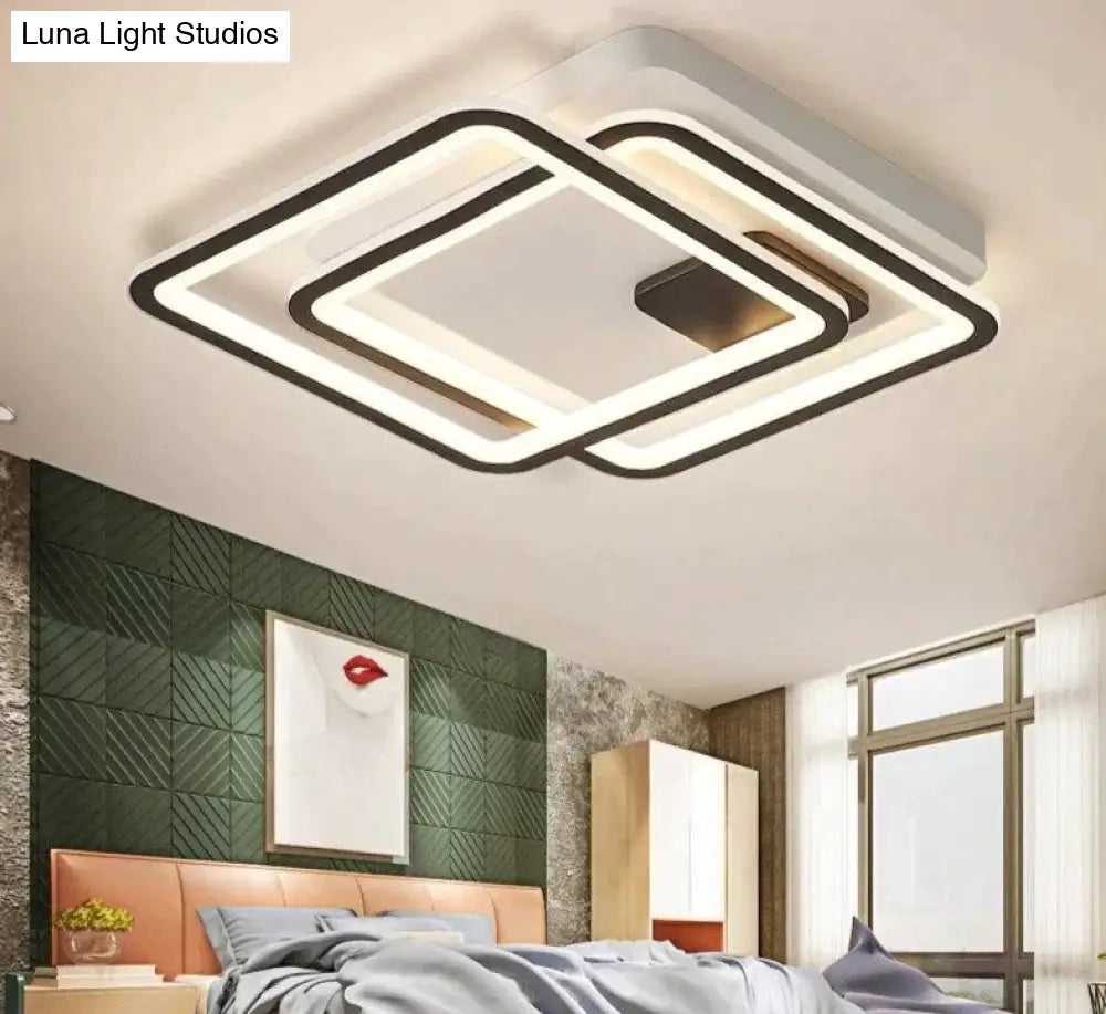 Modern Led Chandeliers For Living Room Bedroom Dining Fixture Chandelier Ceiling Lamp Dimming Home