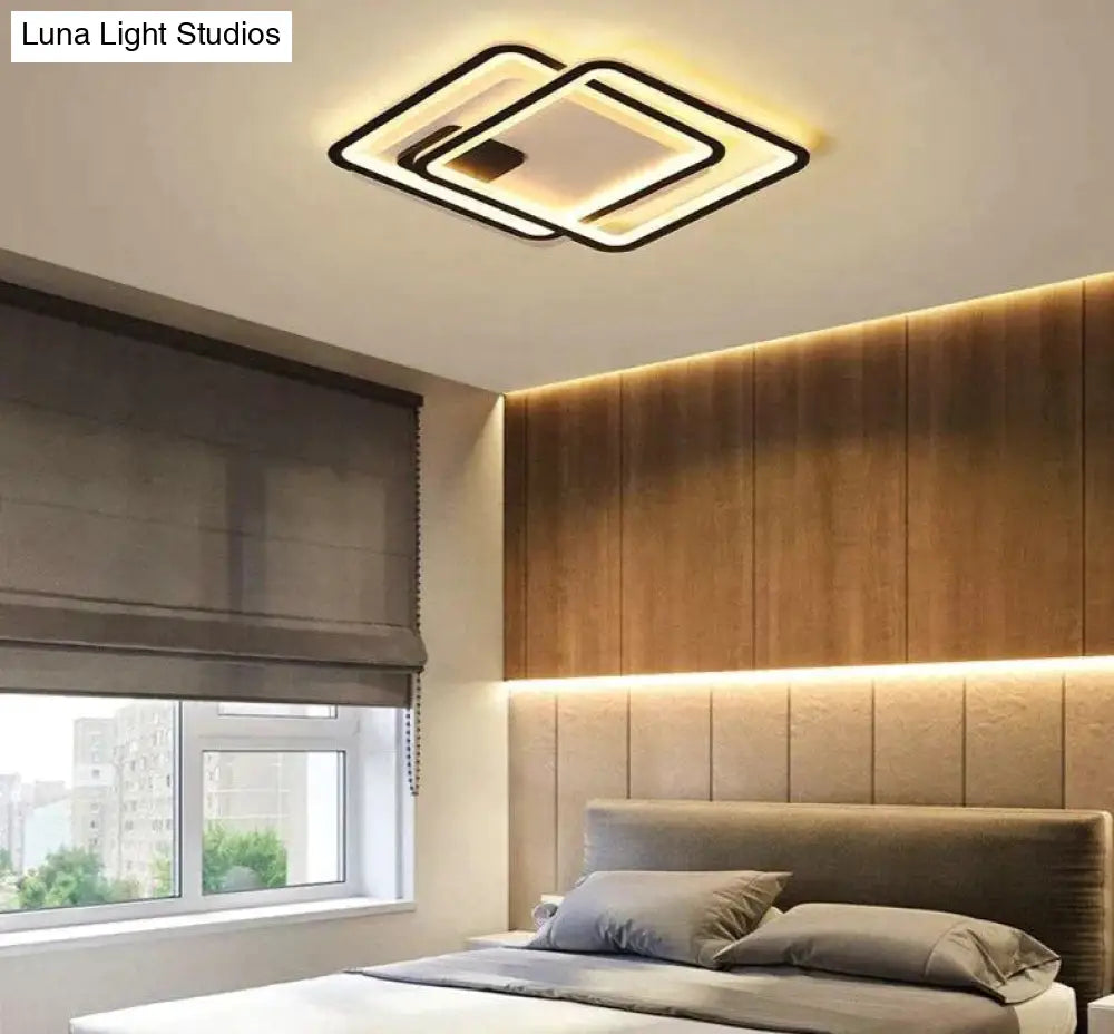 Modern Led Chandeliers For Living Room Bedroom Dining Fixture Chandelier Ceiling Lamp Dimming Home