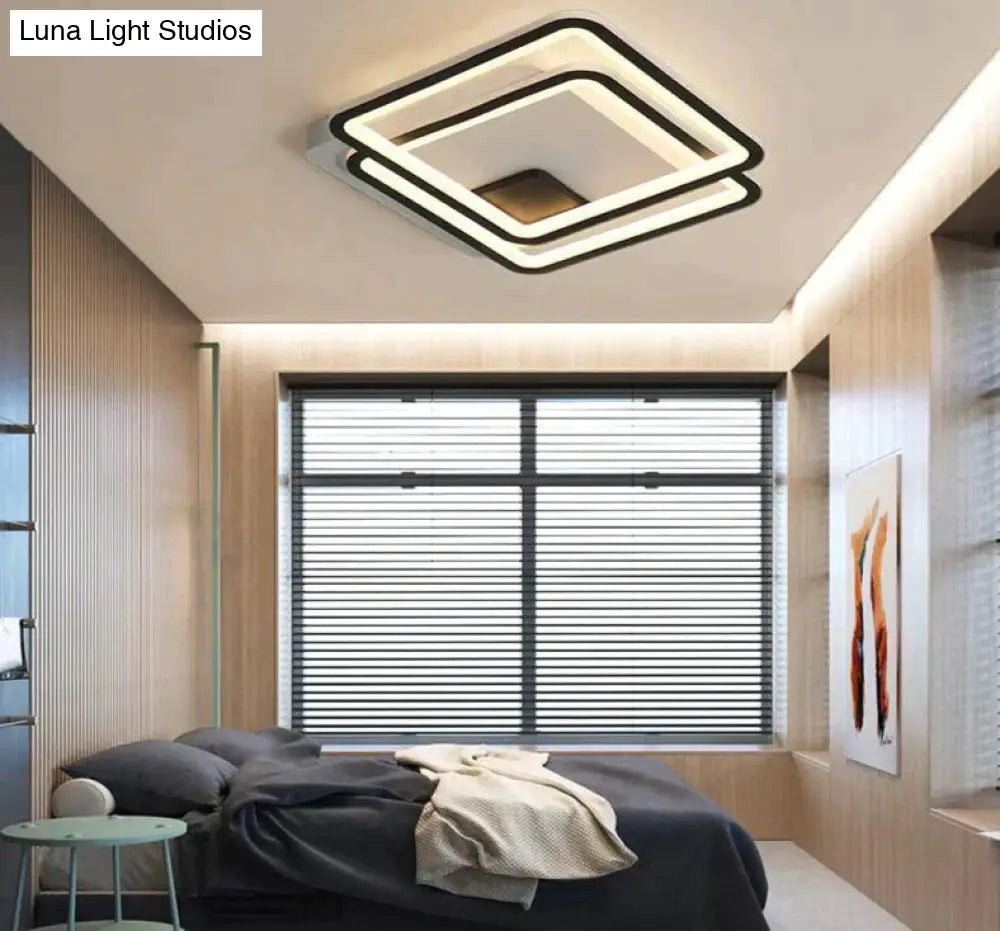 Modern Led Chandeliers For Living Room Bedroom Dining Fixture Chandelier Ceiling Lamp Dimming Home