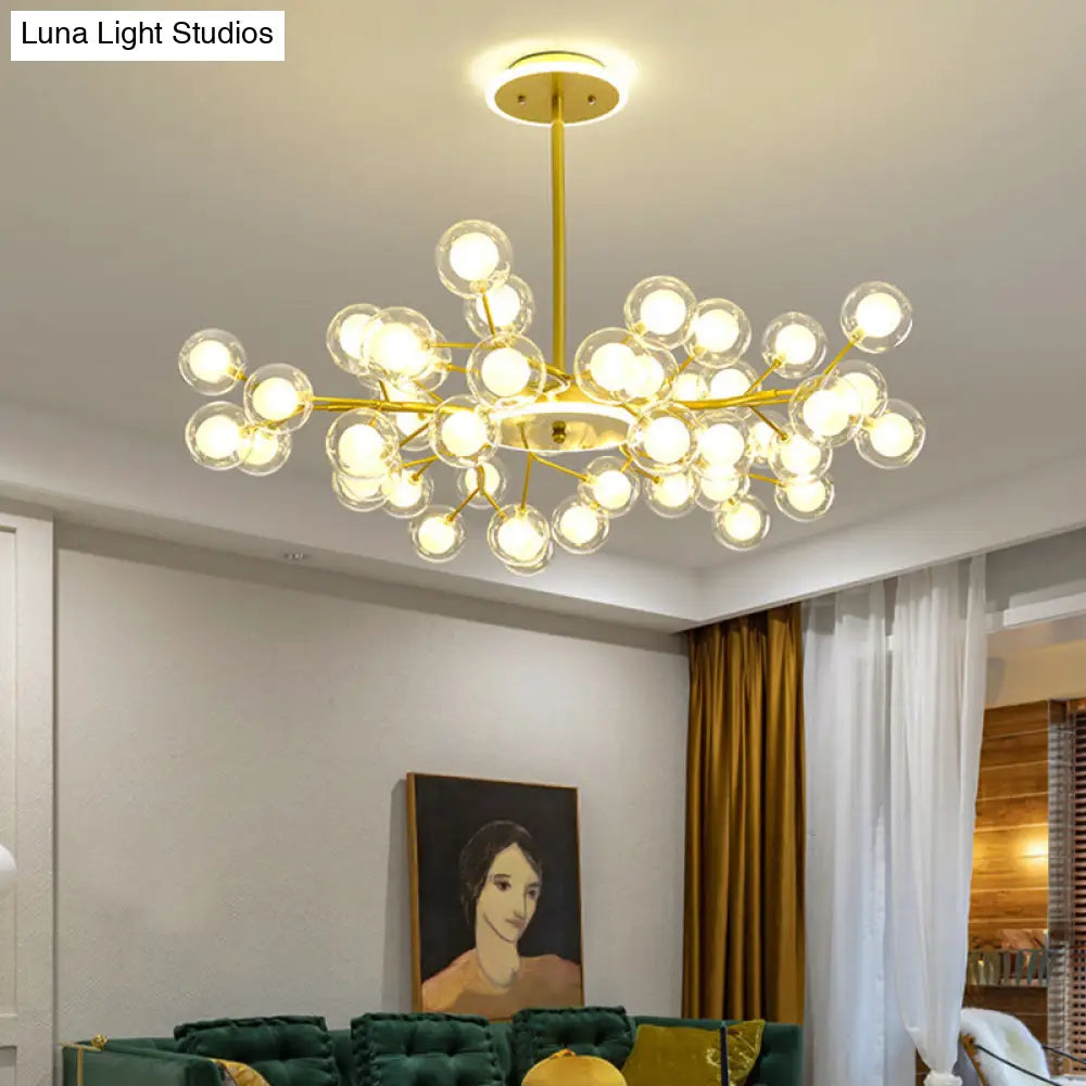 Modern Acrylic Led Chandelier - Stylish Lighting Fixture For Living Rooms