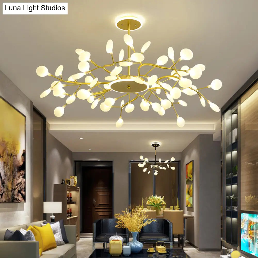 Modern Led Firefly Chandelier For Stylish Living Rooms