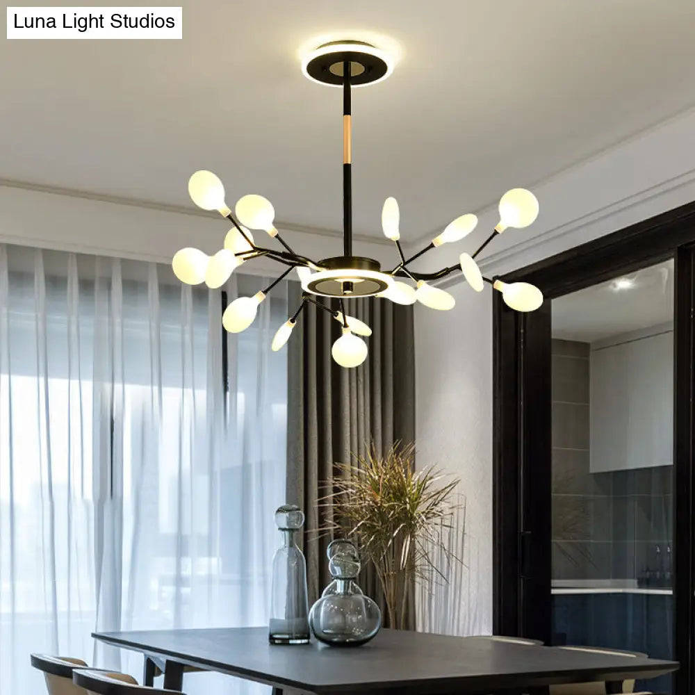 Modern Acrylic Led Chandelier - Stylish Lighting Fixture For Living Rooms