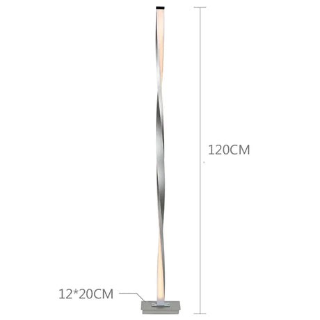 Modern Led Floor Lamp For Living Room Standing Pole Light Bedrooms Offices Bright Dimmable Table