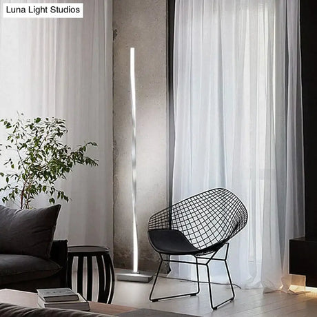 Modern Led Floor Lamp For Living Room Standing Pole Light Bedrooms Offices Bright Dimmable Table