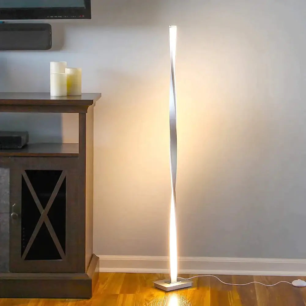 Modern Led Floor Lamp For Living Room Standing Pole Light Bedrooms Offices Bright Dimmable Table