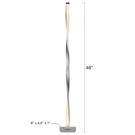 Modern LED Floor Lamp for Living Rooms Modern Standing Pole Light for Study Bedrooms Offices Bright Dimmable Floor Light