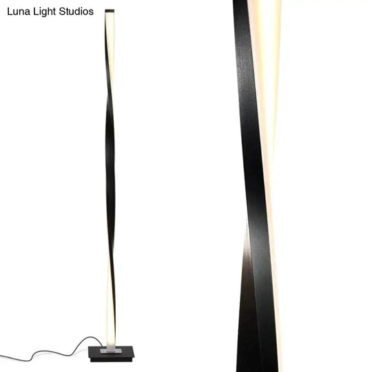 Modern Led Floor Lamp For Living Rooms Standing Pole Light Study Bedrooms Offices Bright Dimmable