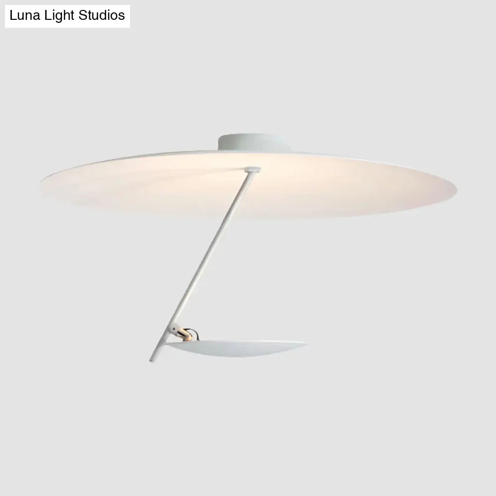 Modern Led Flush Mount Ceiling Light For Bedroom - 19.5/23.5 Wide