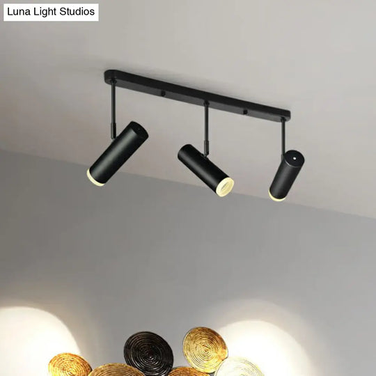 Modern Metal Spotlight Ceiling Light With Led For Living Room