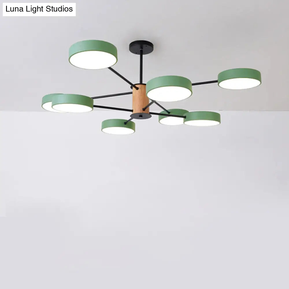 Modern Led Nordic Branch Chandelier - Acrylic Living Room Ceiling Light