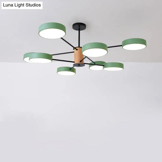 Modern Led Nordic Branch Chandelier - Acrylic Living Room Ceiling Light