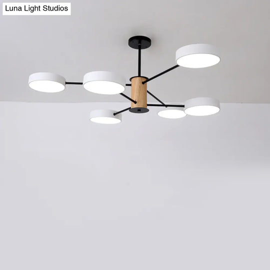 Modern Led Nordic Branch Chandelier - Acrylic Living Room Ceiling Light