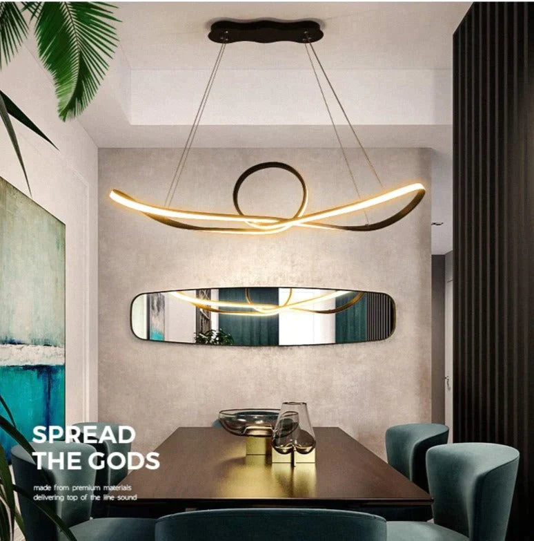 Modern Led Pendant Lights For Living Room Dining Home Deco Lamp