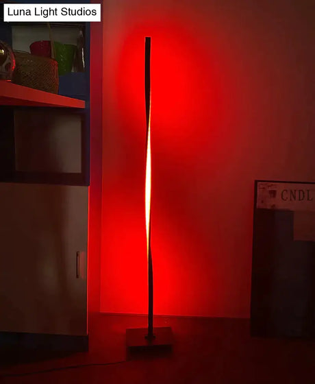 Modern Led Rgb Floor Lights Lighting Living Room Bedroom Decor Lamp Bedside Standing Nordic Indoor