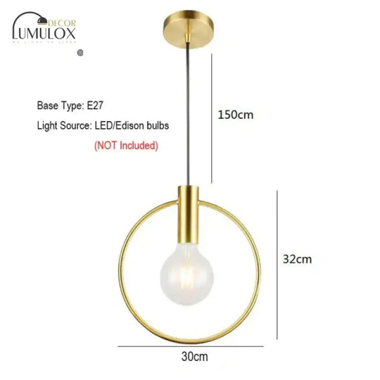 Modern Led Round Glass Ball Pendant Lights Iron E14 Lamps Hanging Light Fixture For Living Room