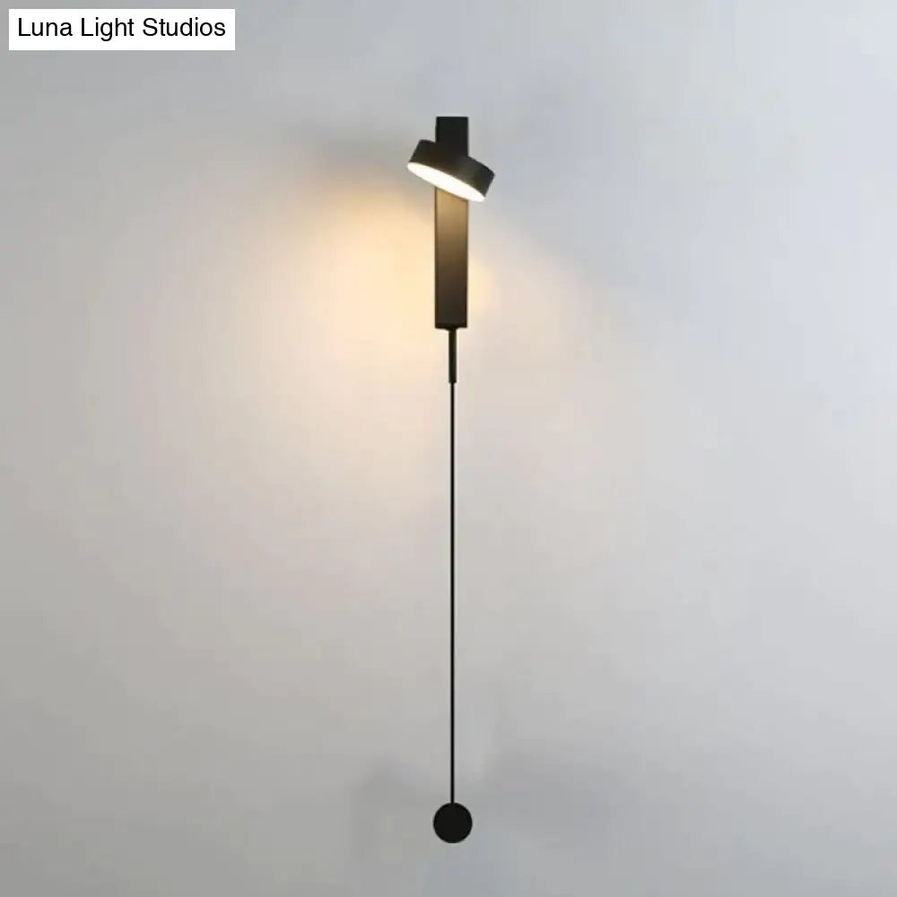 Modern Led Wall Lamps With Rotation Sconce Light For Bedside Living Room Bedroom Study Lamp