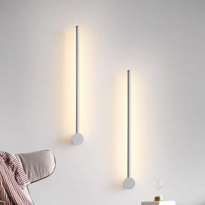 Modern Led Wall Mount Light - Stick Shape Acrylic Design For Living Room White / 23.5 Warm