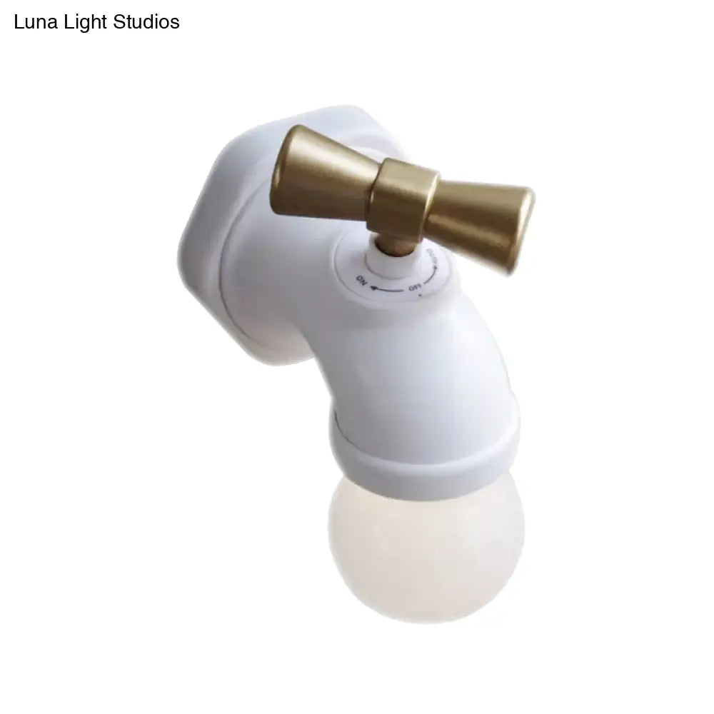 Modern Led Wall Mounted Faucet Night Light For Bathroom