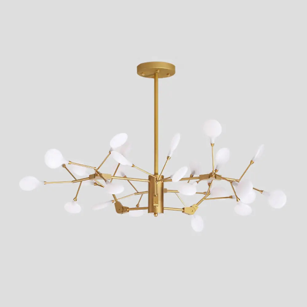 Modern Led White Firefly Ceiling Chandelier Light Fixture