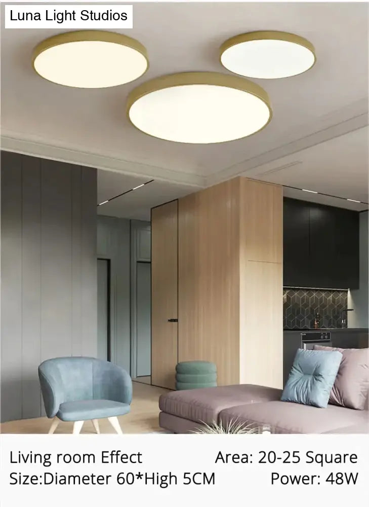 Modern Light Fixtures Ceiling Of Equilateral Indoor Lighting Gold Lampshade For Living Room Bedroom