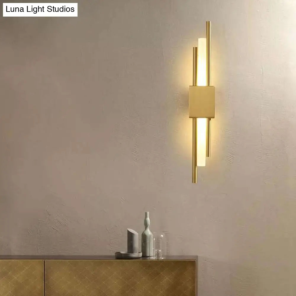 Modern Light Luxury Bedroom Copper Wall Lamp Copper Wall Lamps