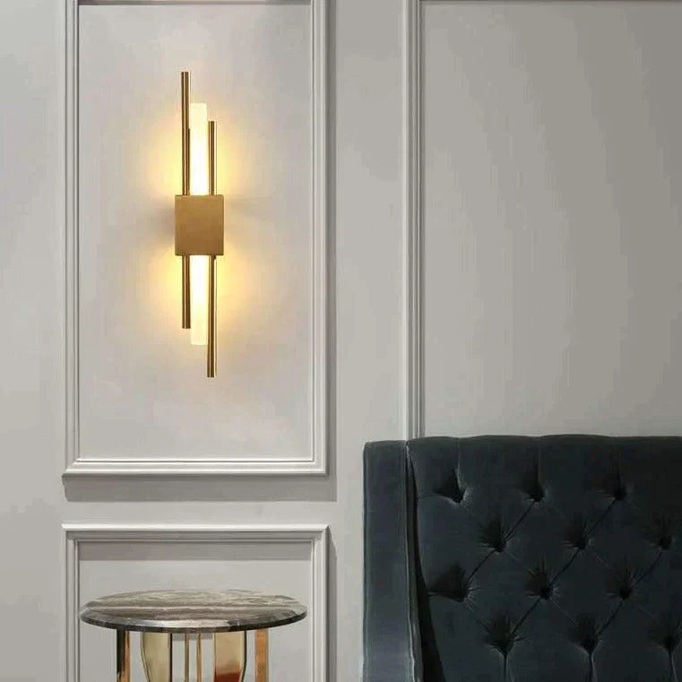 Modern Light Luxury Bedroom Copper Wall Lamp Copper Wall Lamps