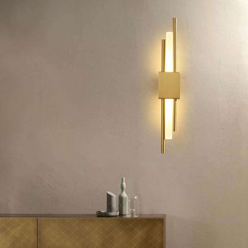 Modern Light Luxury Bedroom Copper Wall Lamp