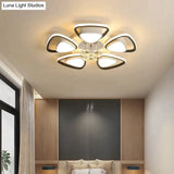 Modern Light Luxury High Grade Atmospheric Crystal Ceiling Lamp Ceiling