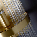 Modern Light Luxury Living Room Background Copper Wall Lamp Lamps