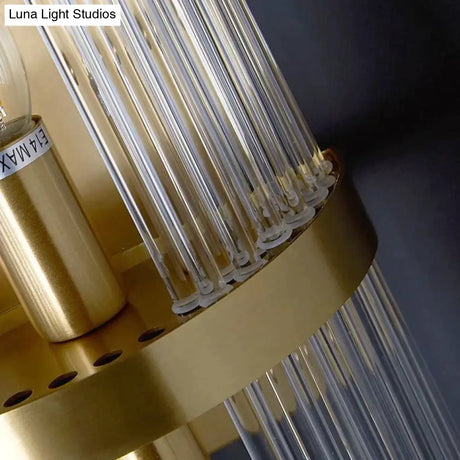 Modern Light Luxury Living Room Background Copper Wall Lamp Copper Wall Lamps