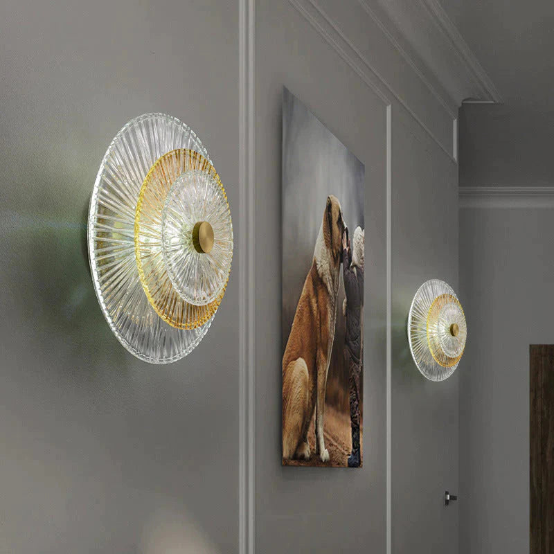 Modern Light Luxury Living Room Bedroom Copper Wall Lamp