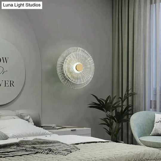 Modern Light Luxury Living Room Bedroom Copper Wall Lamp Lamps