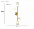 Modern Light Luxury Room Double headed All copper Wall Lamp Includes a light source Copper Wall Lamps