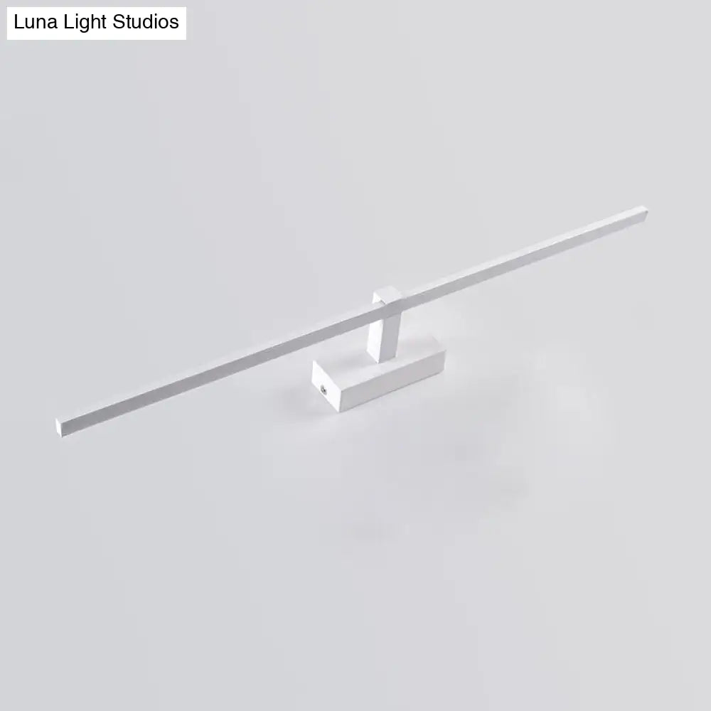 Modern Linear Led Wall Sconce For Minimalist Bathroom Vanity Lighting