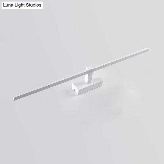 Modern Linear Led Wall Sconce For Minimalist Bathroom Vanity Lighting