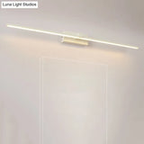 Modern Linear Led Wall Sconce For Minimalist Bathroom Vanity Lighting