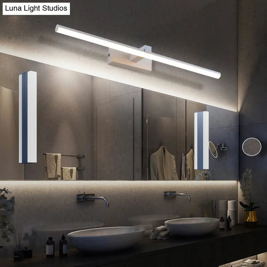 Modern Linear Led Wall Sconce For Minimalist Bathroom Vanity Lighting