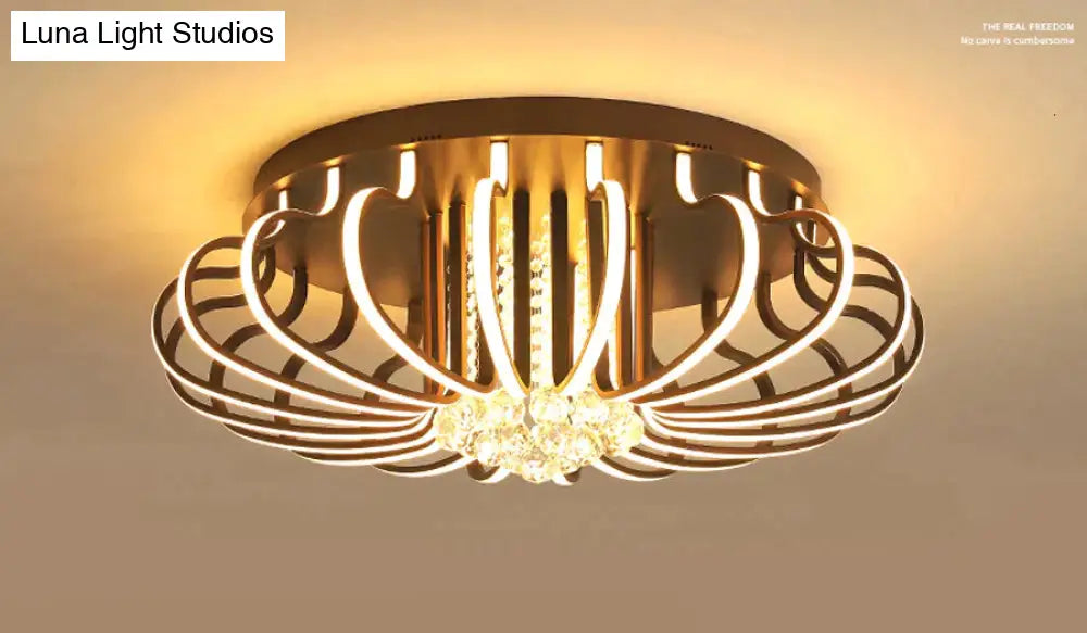 Modern Living Room Led Ceiling Lights For 10-15Square Meters Restaurant Indoor Light Luminarias