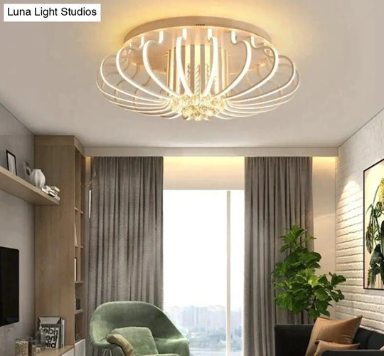 Modern Living Room Led Ceiling Lights For 10-15Square Meters Restaurant Indoor Light Luminarias