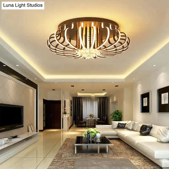 Modern Living Room Led Ceiling Lights For 10-15Square Meters Restaurant Indoor Light Luminarias