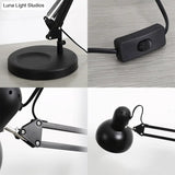 Modern Metal Dome Desk Lamp - 1 Head Reading Light For Bedroom In Green/Red