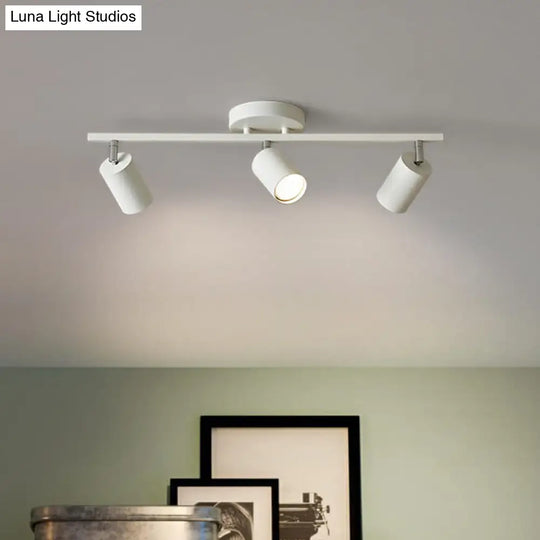 Modern Metal Tube Track Lamp - Ceiling Spotlight For Clothing Store