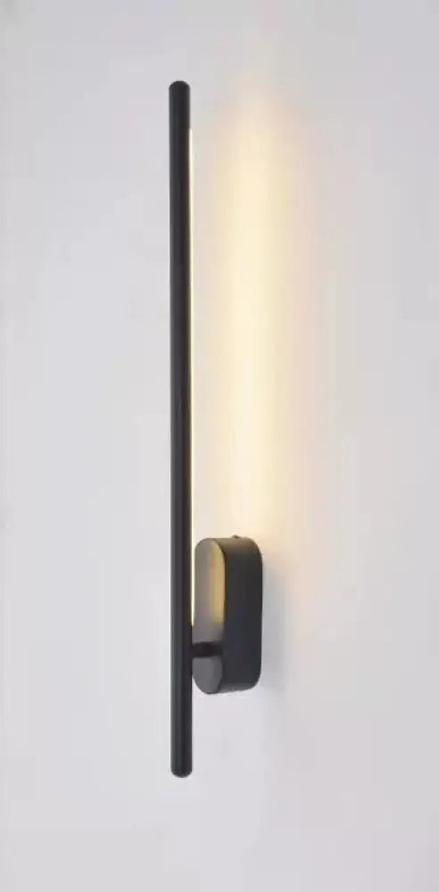 Modern Metal Wall Lamp For Bedroom & Living Room - Linear Strip Lighting 1 / Black White