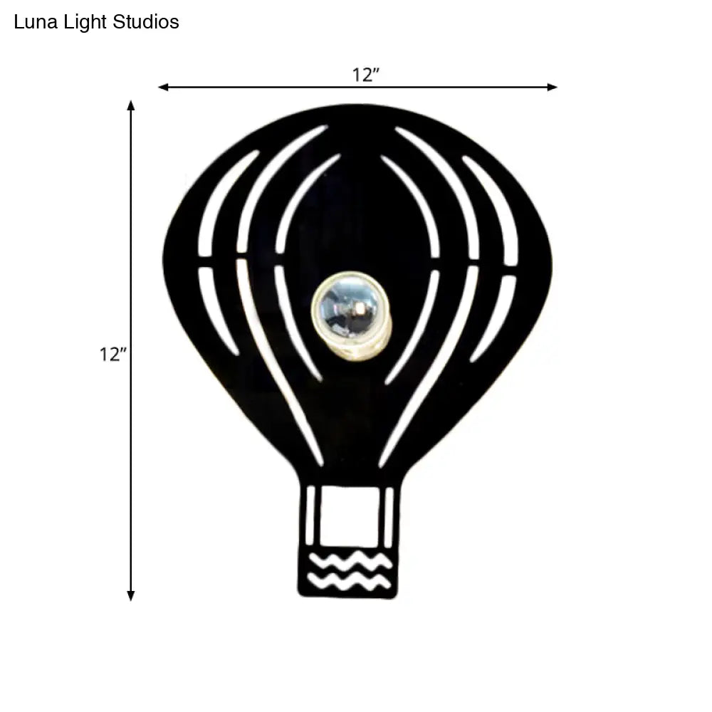 Modern Metal Wall Sconce - Cartoon Shape Ideal For Study Room