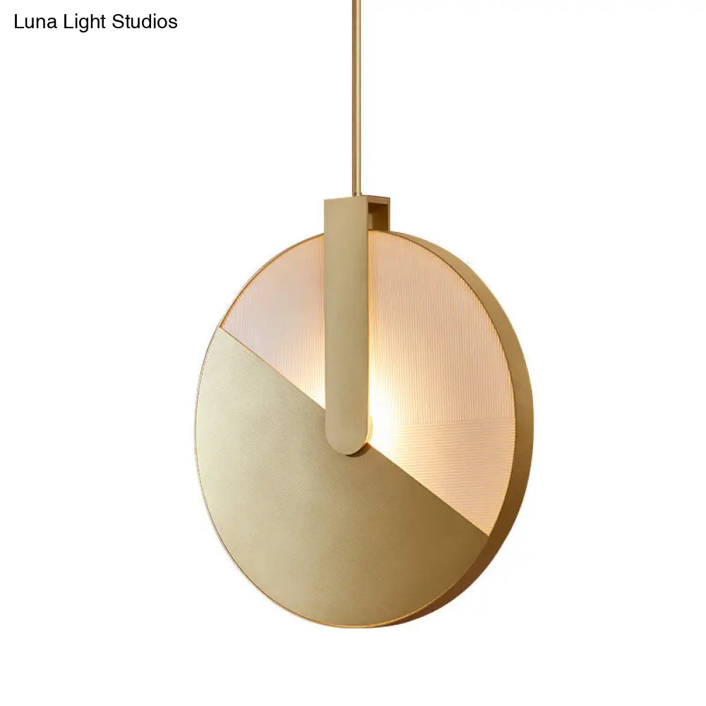 Modern Gold Led Pendant Lamp For Dining Room