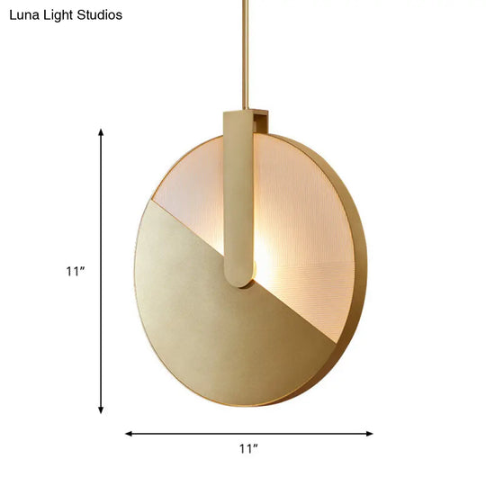 Modern Gold Led Pendant Lamp For Dining Room