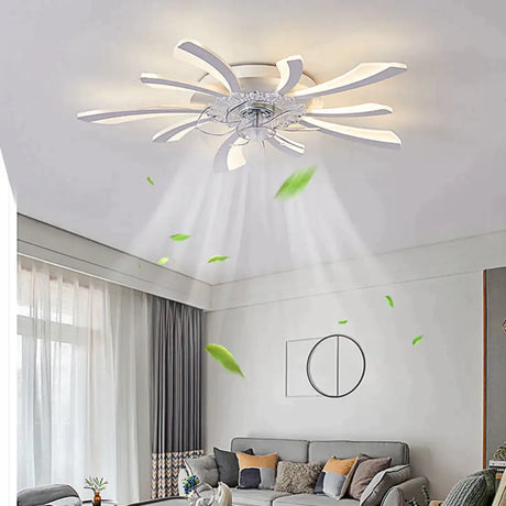 Modern minimalist dandelion fan ceiling lamp Ceiling