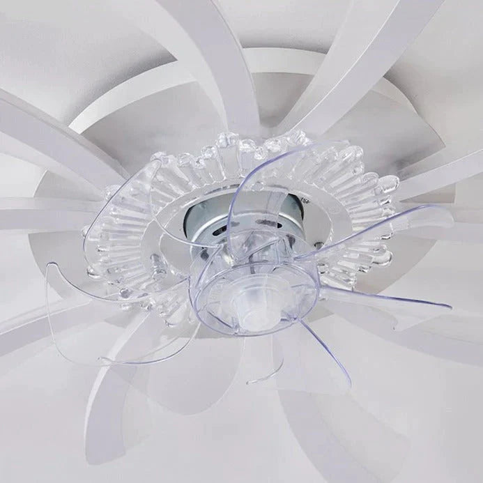 Modern minimalist dandelion fan ceiling lamp