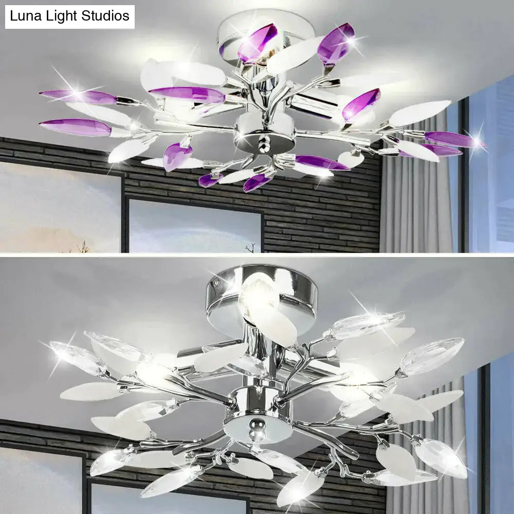 Modern Minimalist Led Living Room Dining Bedroom Creative Ceiling Lamp